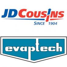 J.D. Cousins, Inc. and EvapTech, Inc. announce a joint marketing agreement to provide energy efficient industrial closed loop evaporative fluid coolersshare J.D. Cousins, Inc. and EvapTech, Inc. announce a joint marketing agreement to provide energy efficient industrial closed loop evaporative fluid coolers (BUFFALO, NY & LENEXA, KS 8.12.14) J.D. Cousins, Inc. and EvapTech, Inc. today announced a strategic partnership to co-market EconoCool, a closed-loop industrial evaporative cooler product. 